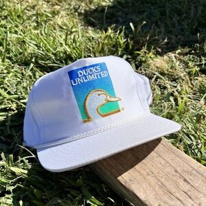 Ducks Unlimited White Cap